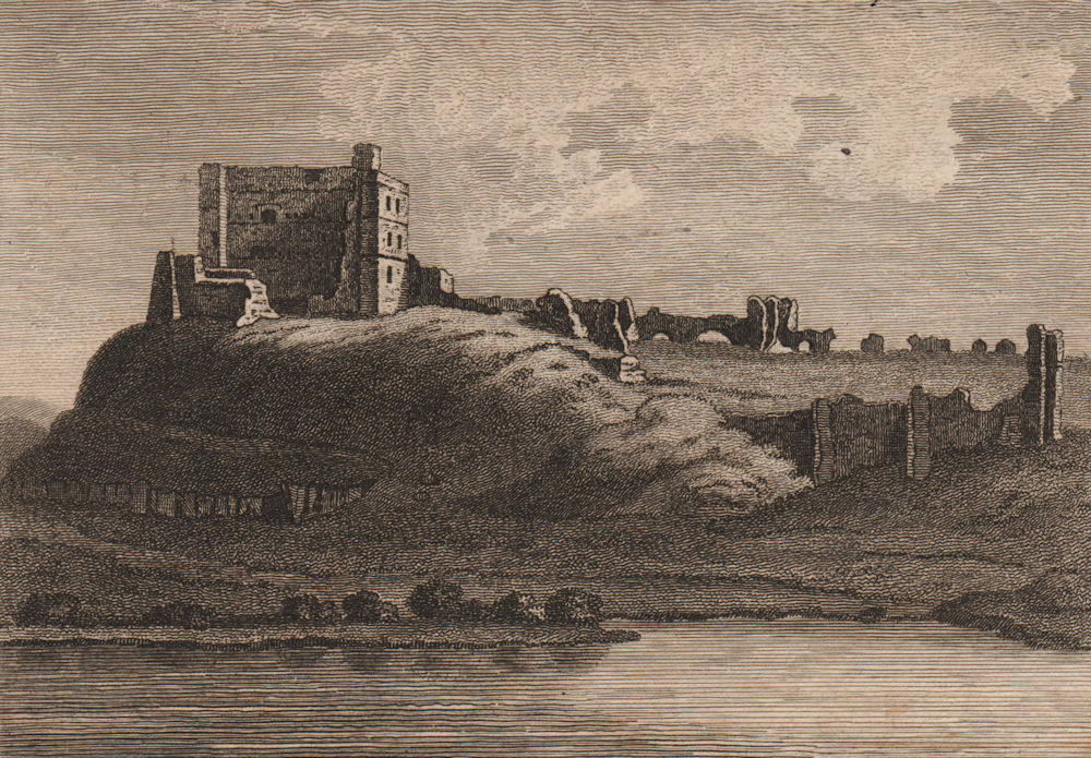 Associate Product NORHAM CASTLE, Northumberland. GROSE 1776 old antique vintage print picture