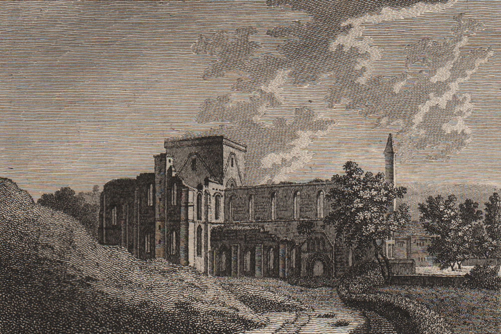 Associate Product BRINKBURN PRIORY, Northumberland. GROSE 1776 old antique vintage print picture