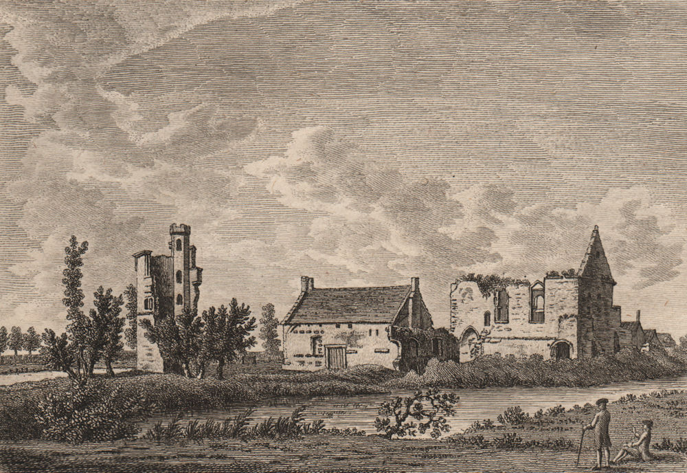 Associate Product MINSTER LOVEL PRIORY, Oxfordshire. GROSE 1776 old antique print picture