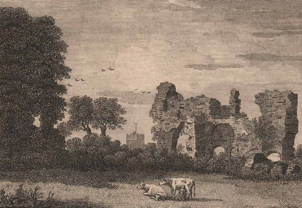 Associate Product BLYTHBURGH PRIORY, SUFFOLK. 'Bliburgh, or Blythburrow Priory'. GROSE 1776