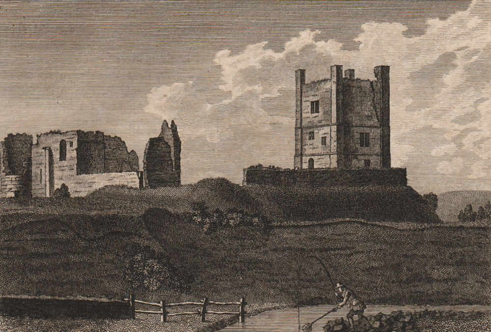 Associate Product BROUGH CASTLE, Westmorland, Cumbria. GROSE 1776 old antique print picture