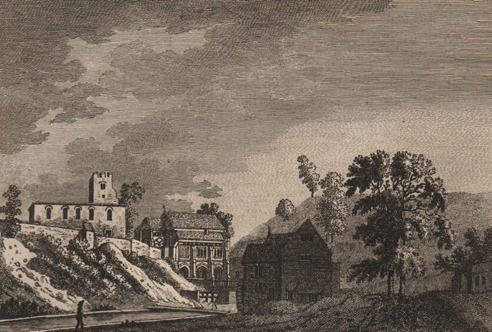Associate Product ST WINEFRIDE'S WELL, Flintshire, Wales. 'St Winifrid's Well'. GROSE 1776 print