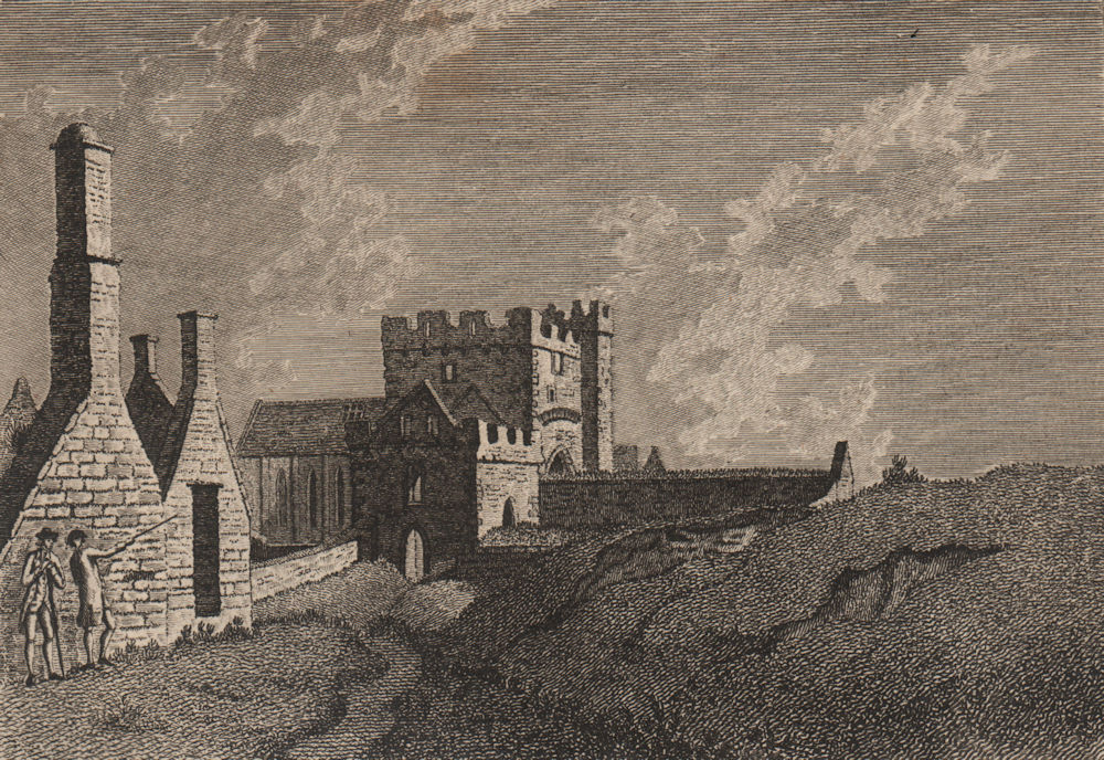 Associate Product PEEL CASTLE. St Germain's cathedral. 'Peele Castle'. Isle of Man. 1. GROSE 1776
