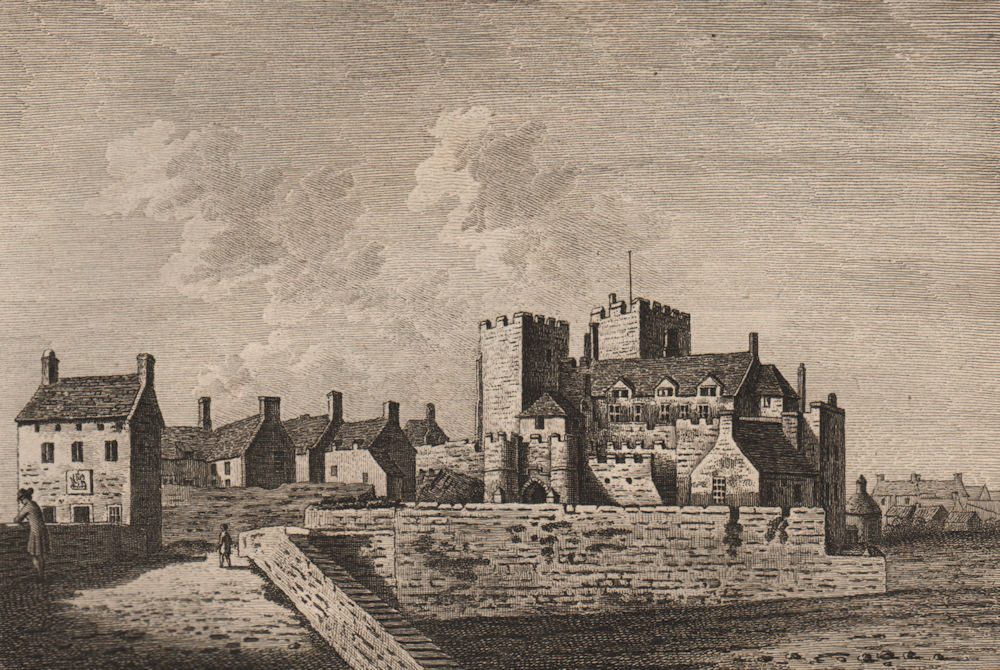 Associate Product CASTLE RUSHEN. 'Castle Rushin, in the Isle of Man'. Plate 2. GROSE 1776 print