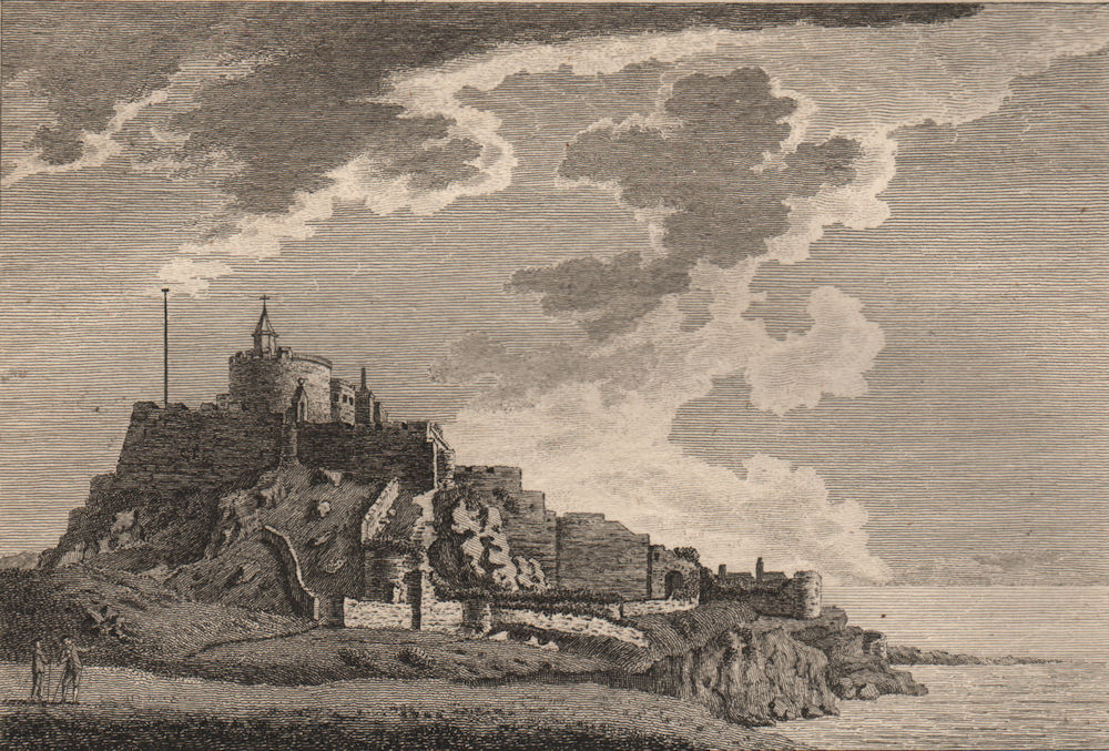Associate Product MONT ORGUEIL CASTLE, Jersey. Gowray. Plate 1. Channel Islands. GROSE 1776