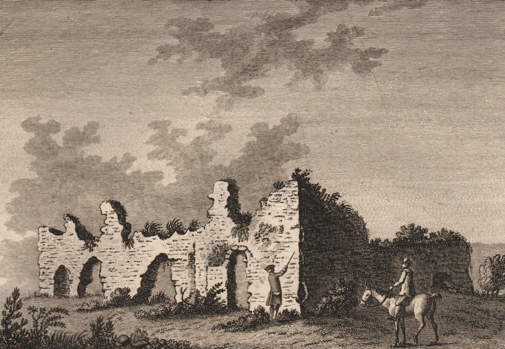 Associate Product THE KING'S HOUSE AT CLIPSTONE, Nottinghamshire. 'Clypeston'. GROSE 1776 print