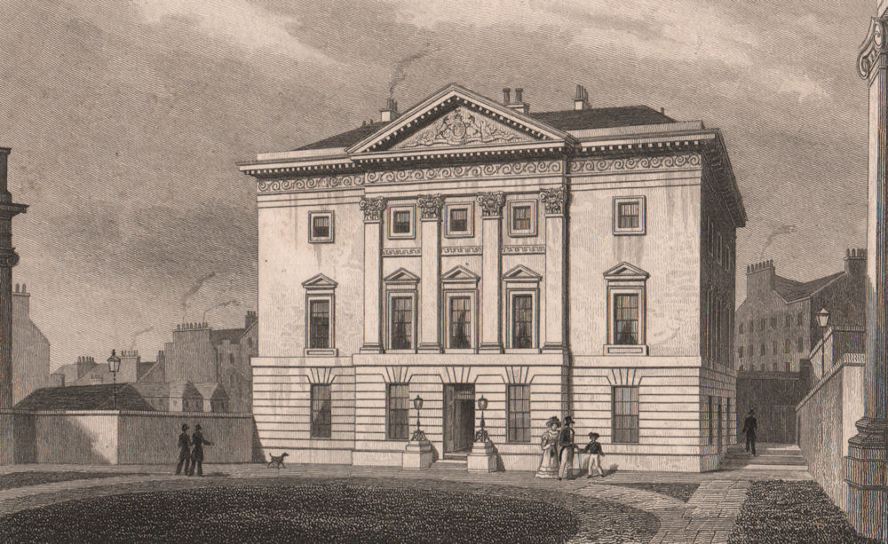 EDINBURGH. Dundas House, St Andrew Square. Royal Bank of Scotland. SHEPHERD 1833