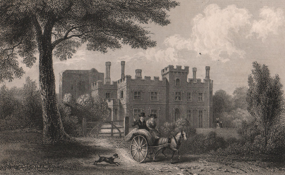 Stone Castle, Stone, Bluewater, Gravesend. Kent. Robert Talbot Esq. FUSSELL 1829