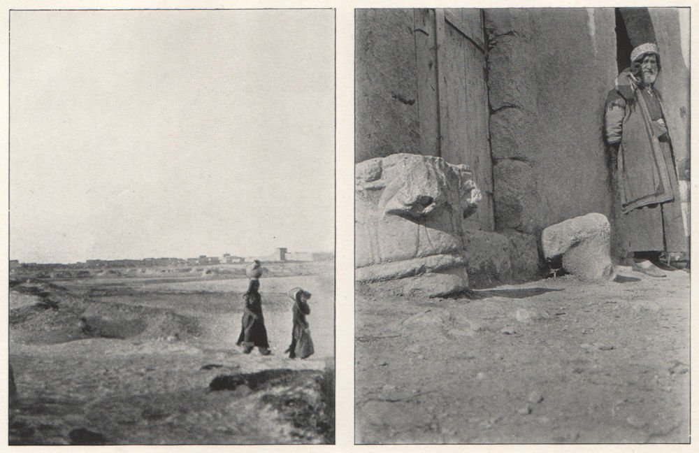 'Riblah; Egyptian capital, Riblah' by Margaret Thomas. Lebanon 1908 old print