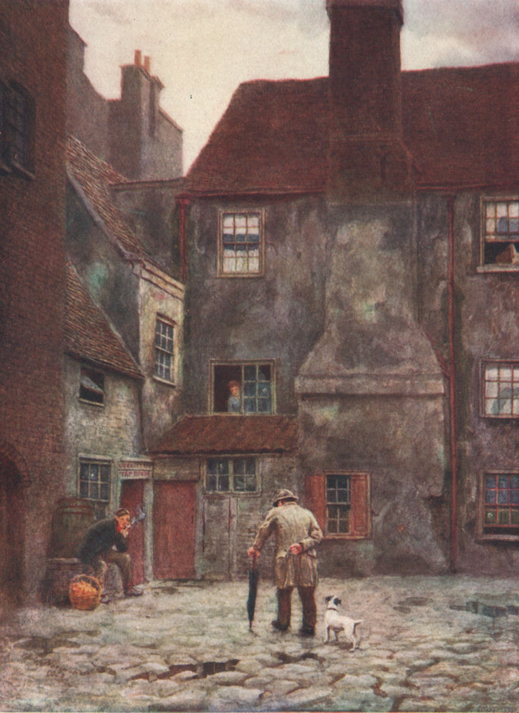 Associate Product 'Queen's Head Inn, Southwark, 1884' by Philip Norman. Vanished London 1905