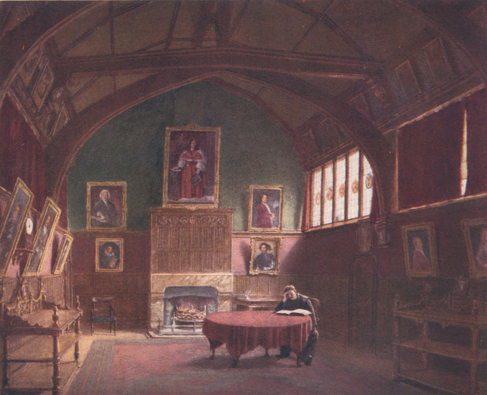 Associate Product 'Hall of Barnard's Inn, Holborn, 1886' by Philip Norman. Vanished London 1905