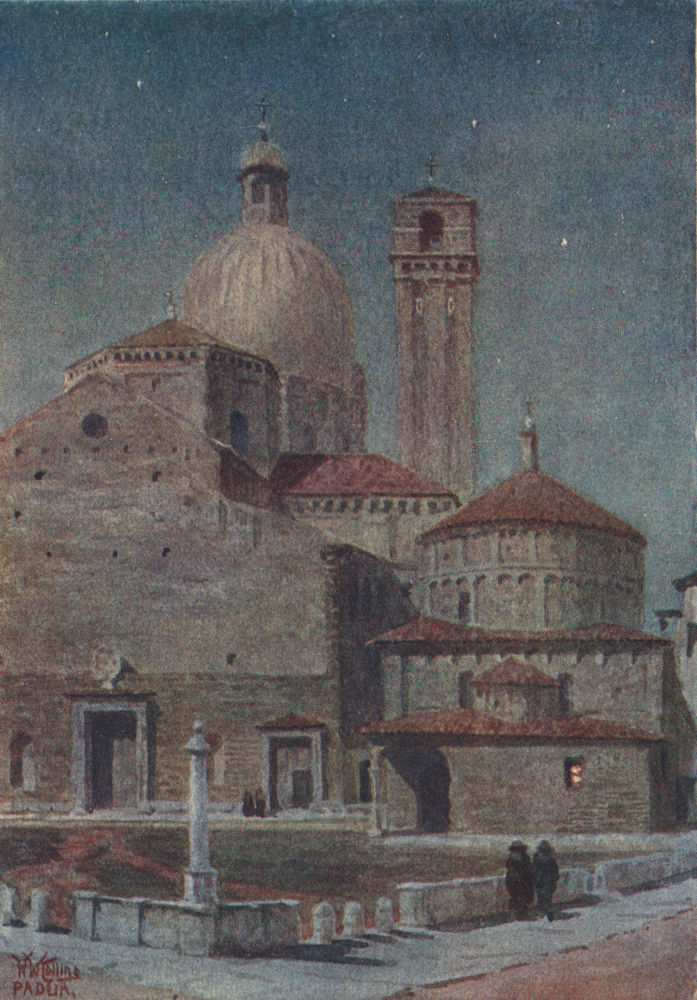 Associate Product PADOVA. 'The Cathedral, Padua' by William Wiehe Collins. Italy 1911 old print