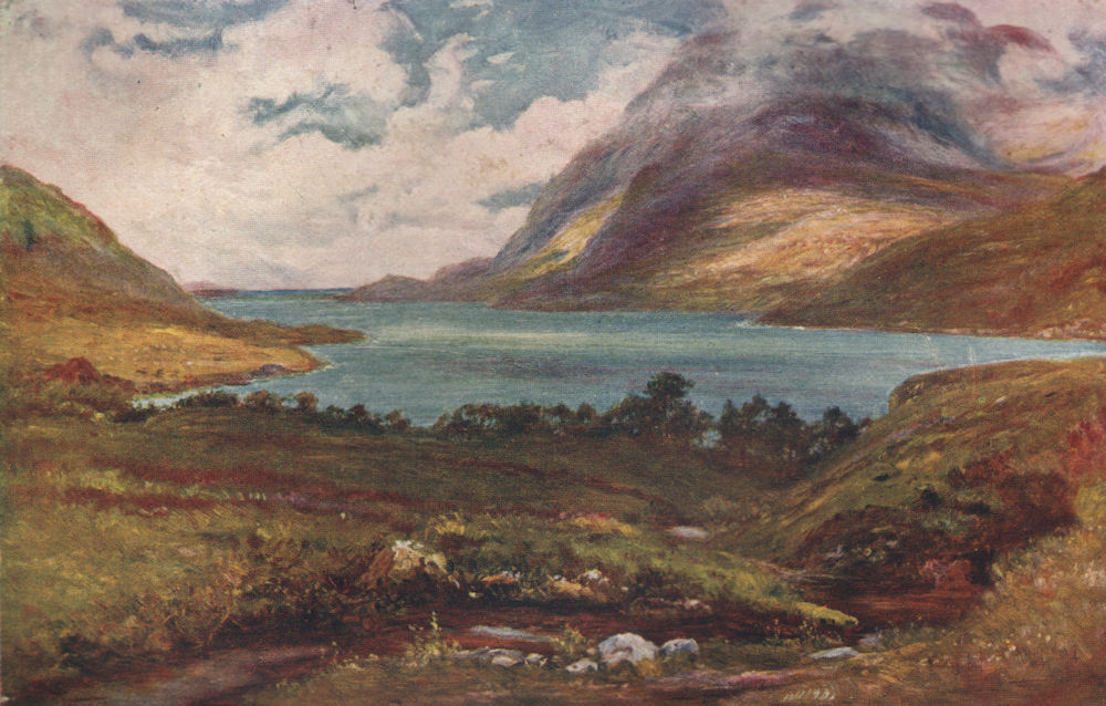 Associate Product 'The Pass of Kylemore' by Francis Sylvester Walker. Ireland 1905 old print