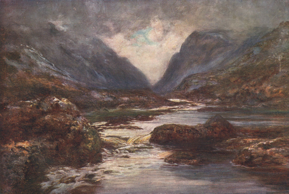 Associate Product 'The Gap of Dunloe' by Francis Sylvester Walker. Ireland 1905 old print