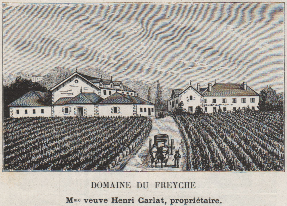 Associate Product FRONSADAIS. LUGON ET L'ILE-DU-CARNEY. Domaine du Freyche. Carlat. SMALL 1908
