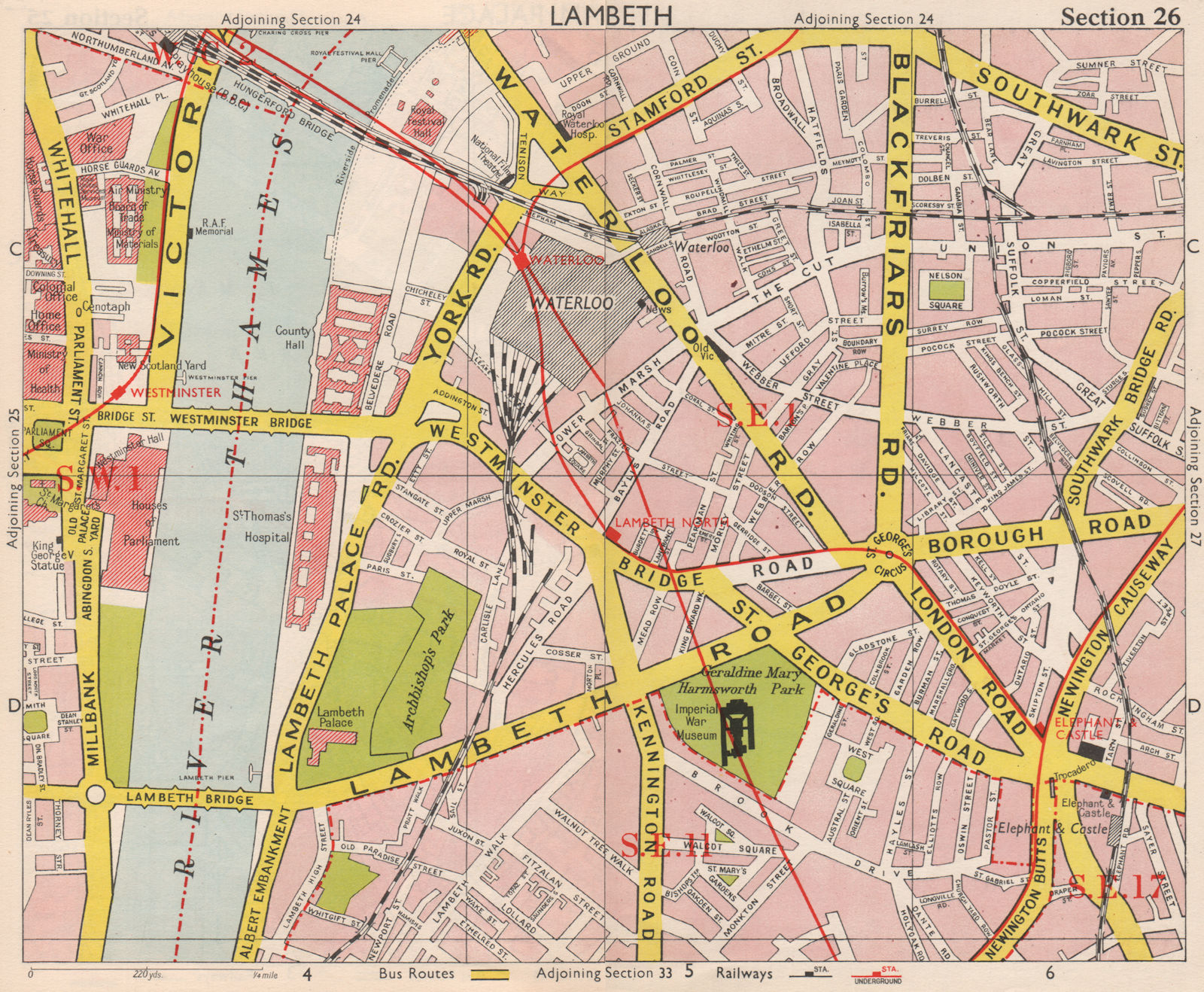 LONDON SE1 SE11 SW1 Lambeth Waterlook Elephant Castle Whitehall BACON LONDON SE1 SE11 SW1 Lambeth Waterlook Elephant Castle Whitehall BACON