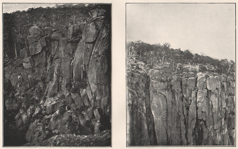 Associate Product Buffalo Mountains. South & North sides of the Gorge. Victoria, Australia 1908