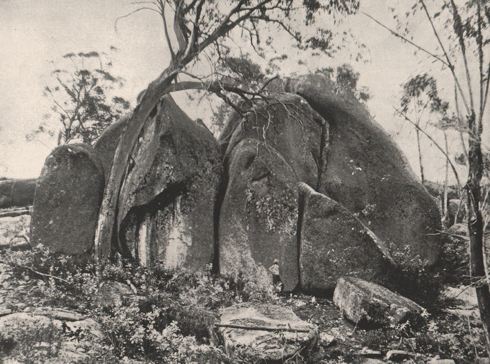 Associate Product Buffalo Mountains. Group of Tors; north-west jointing. Victoria, Australia 1908