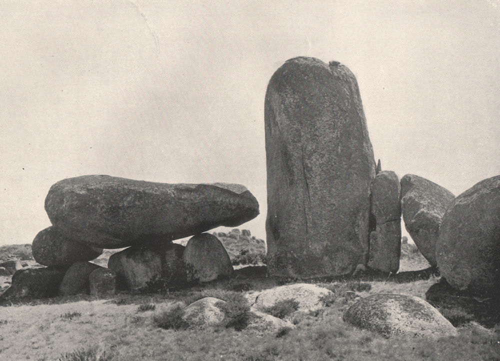 Associate Product Buffalo Mountains. Stonehenge. Victoria, Australia. 1908 old antique print