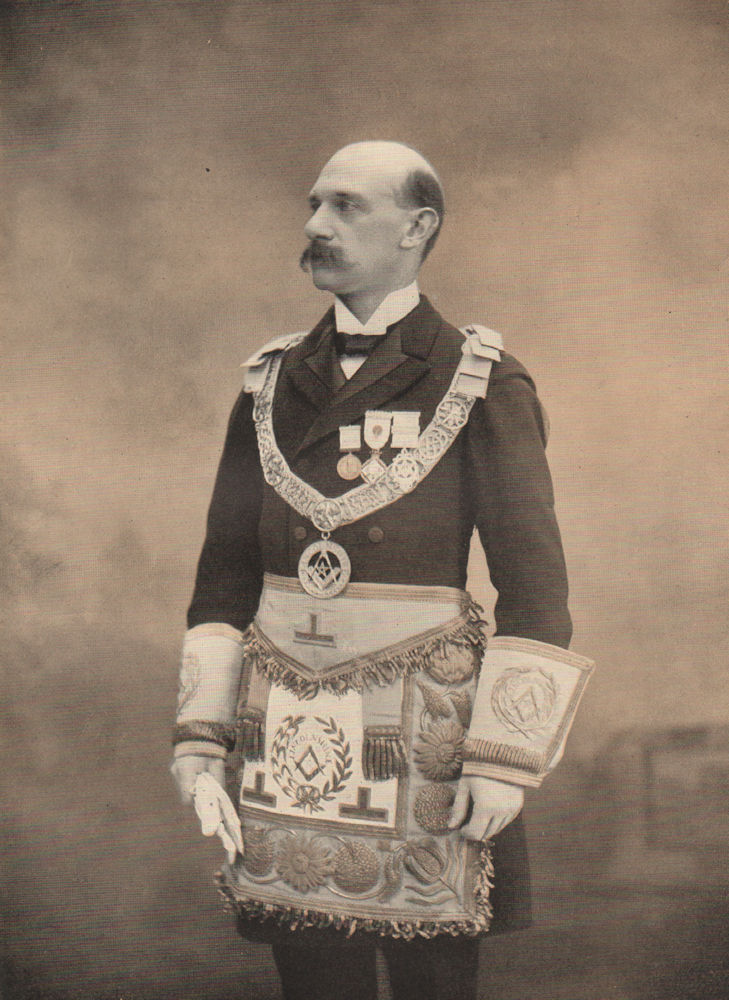FREEMASONRY. The Earl of Yarborough Provincial Grand Master of Lincolnshire 1882