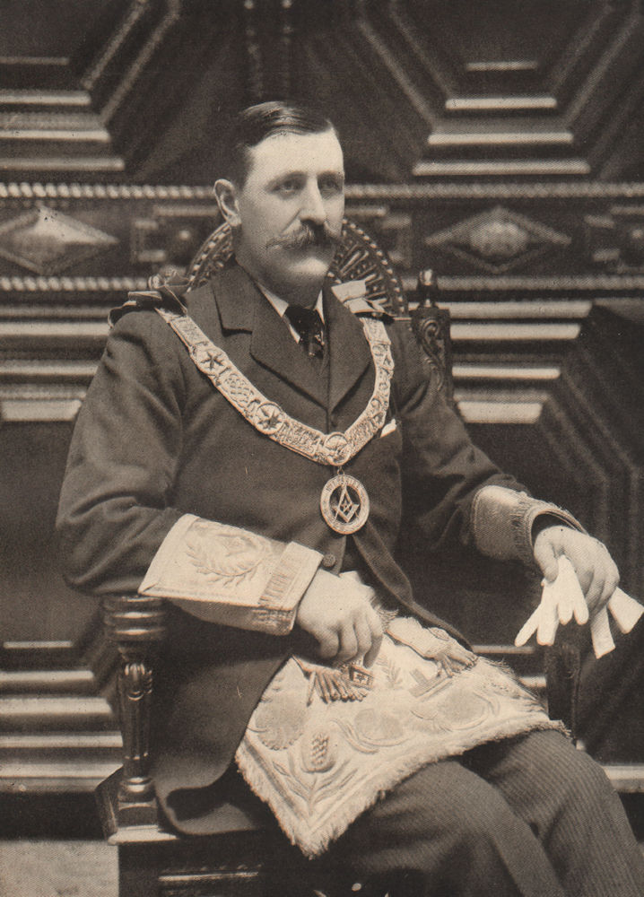 Associate Product FREEMASONRY. The Earl of Radnor Provincial Grand Master of Wiltshire 1882