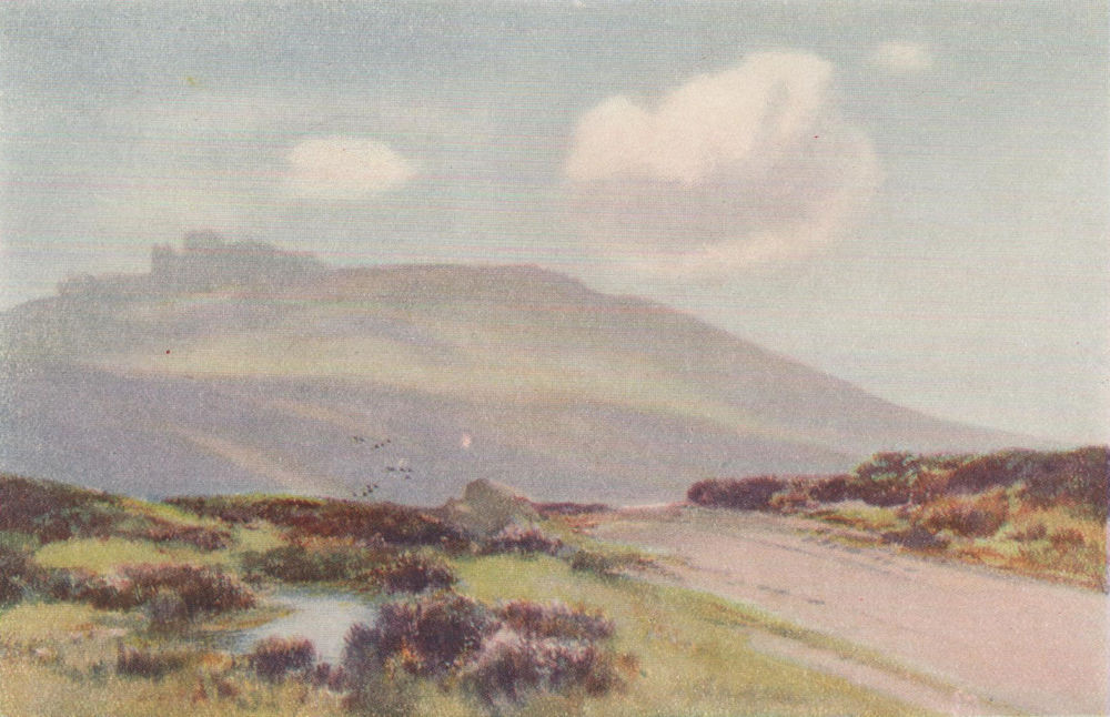 The Road to Widdecombe in the Moor, Devon, by Frederick John Widgery 1920