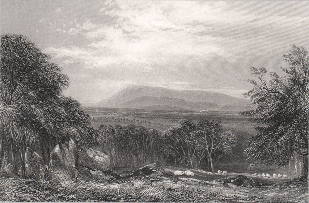 "Mount Macedon, Victoria ", by E.C. BOOTH/John Skinner PROUT. Australia c1874