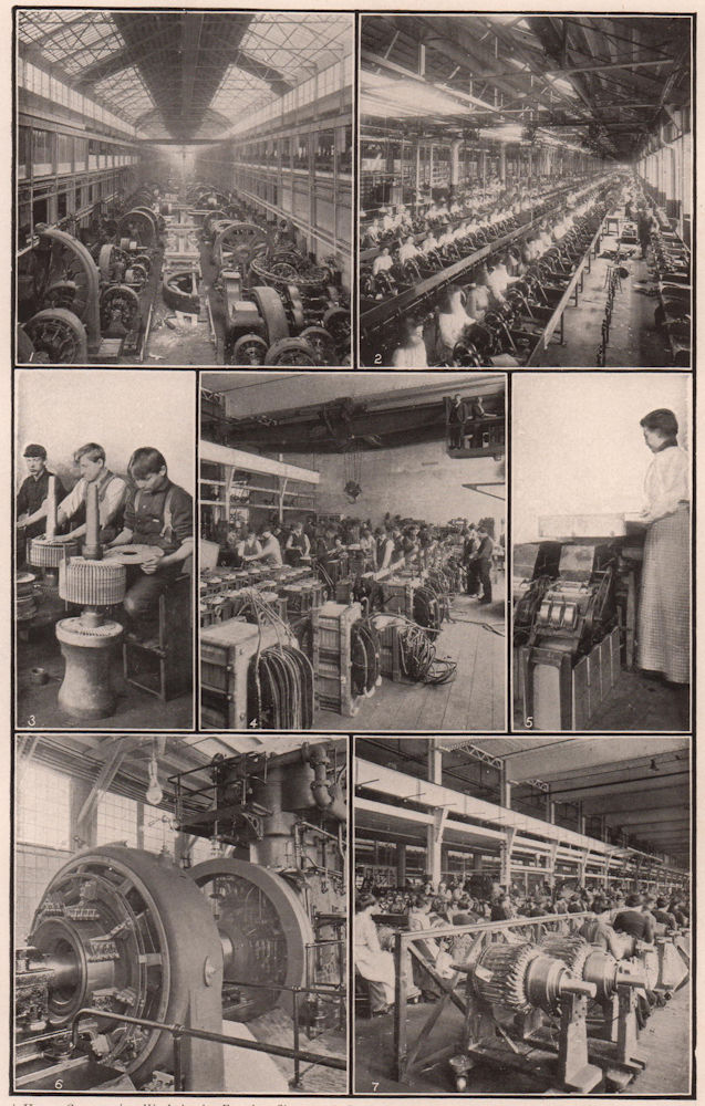Associate Product Westinghouse Electric & Manufacturing Company. Pennsylvania 1903 old print