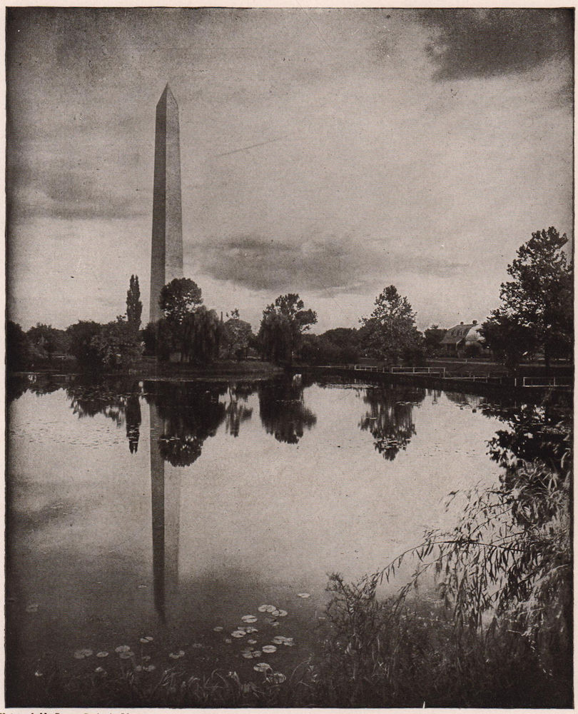 Associate Product The Washington Monument. Washington DC 1903 old antique vintage print picture