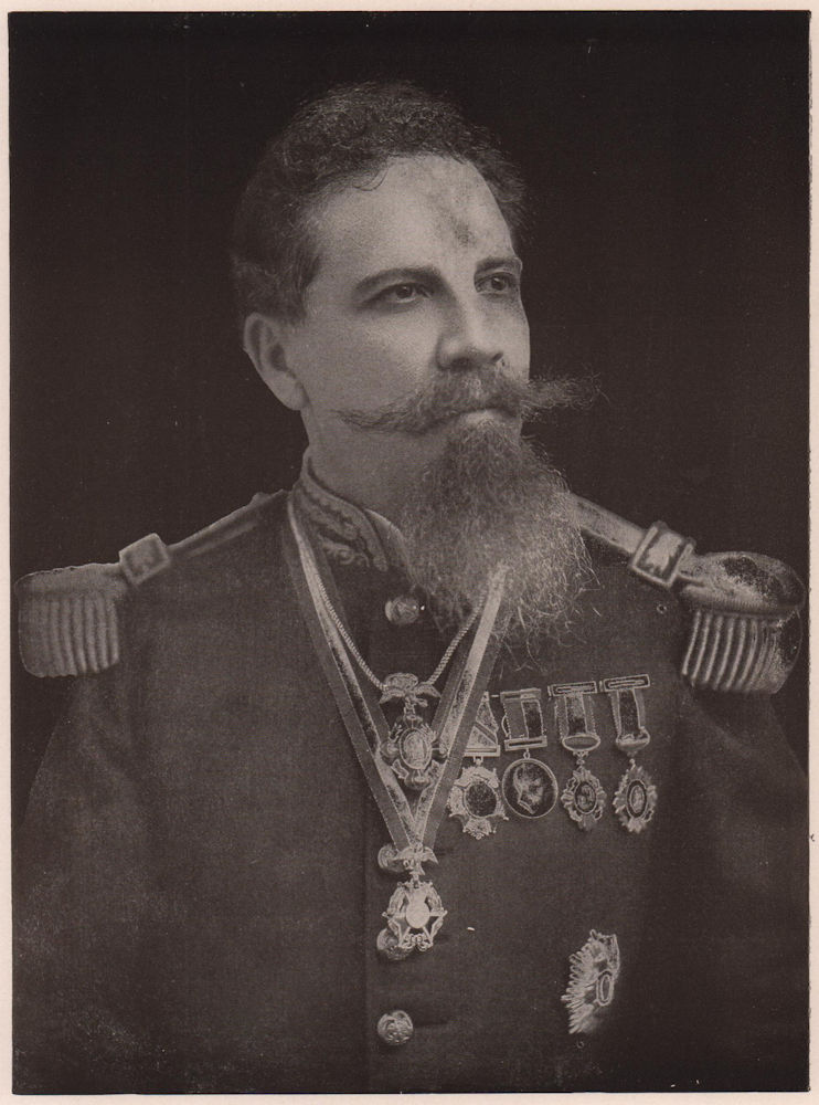 General Bernardo Reyes. Mexico 1903 old antique vintage print picture