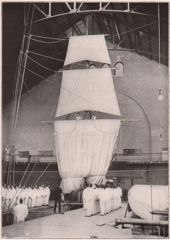 Associate Product Annapolis US Naval Academy: Indoor Training. Handling A Full-Rigged Ship 2 1903