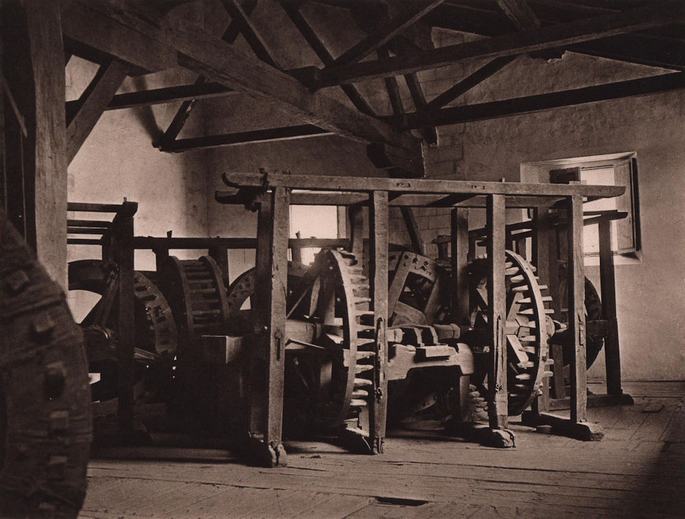 Associate Product Colonial era wooden machinery for minting silver coin, Potosi. Bolivia 1928