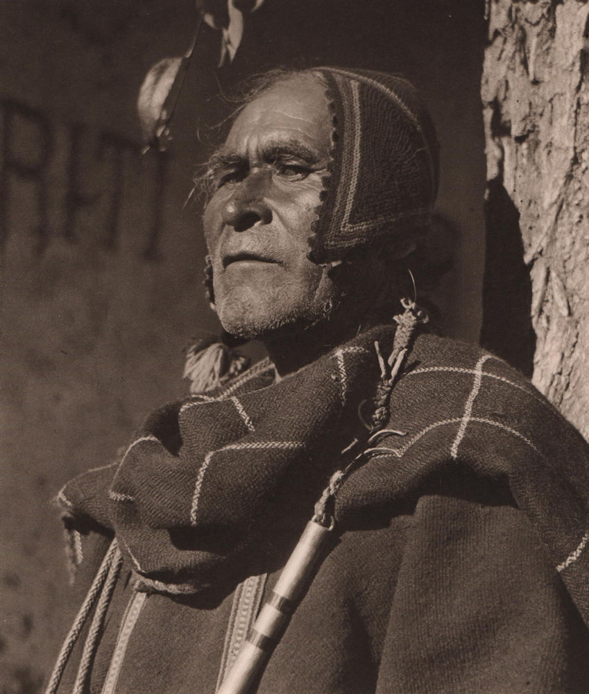 Associate Product The Aymara chief of Isla Pariti in the Lake Titicaca. Bolivia 1928 old print