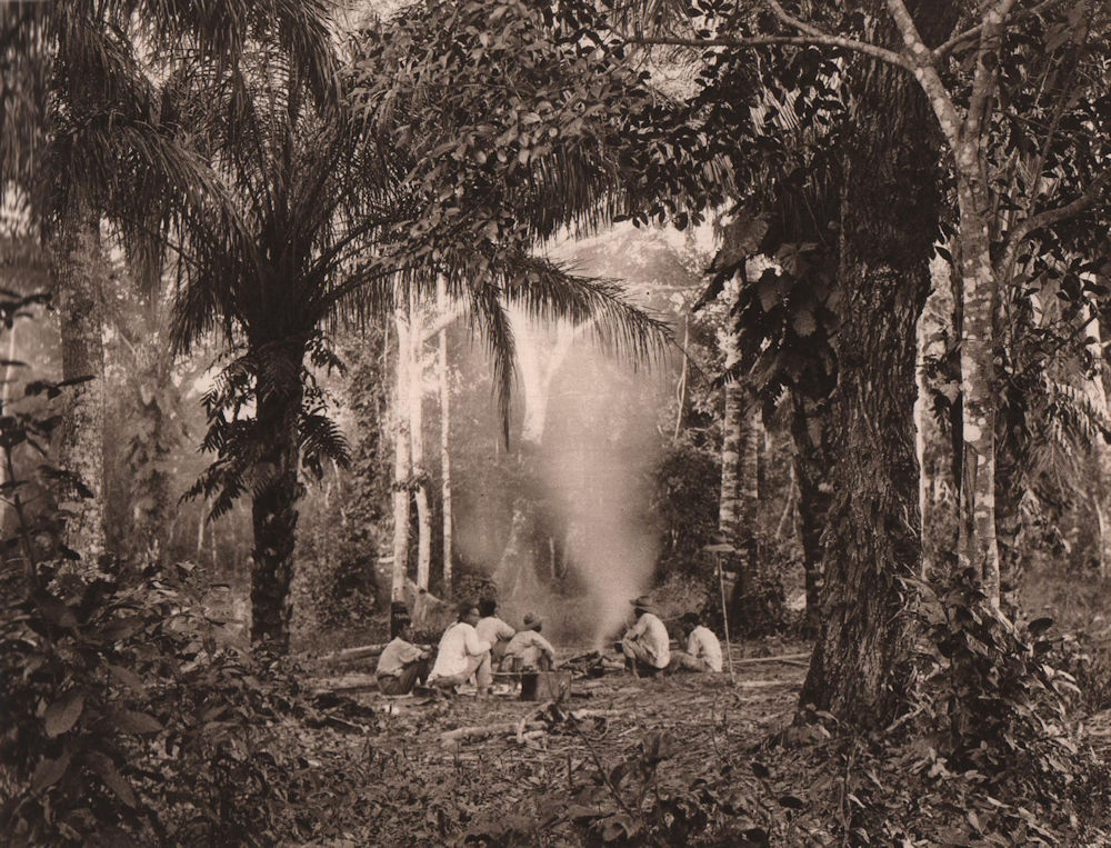 Associate Product A camp on the borders of the River Piray (Santa-Cruz province). Bolivia 1928