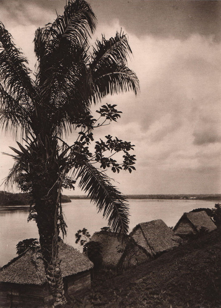 Riberalta on the River Beni, former Bolivian rubber capital. Bolivia 1928