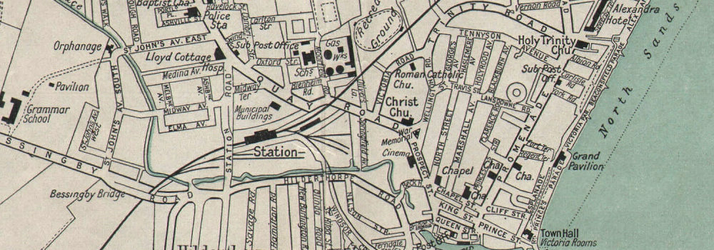 bridlington tourist map