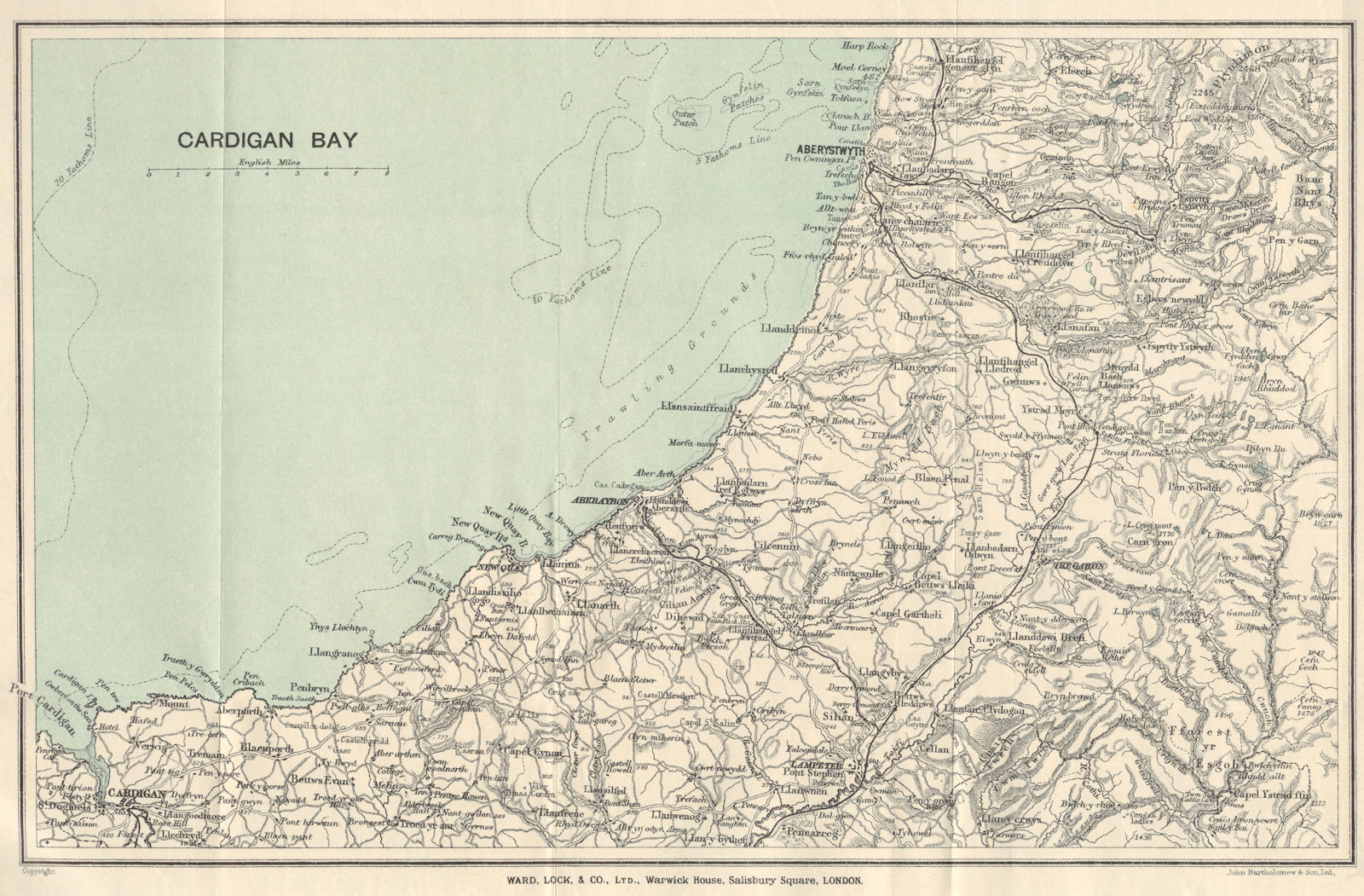 NORTH CENTRAL WALES. Ellesmere Bala Llangollen Wrexham Oswestry 1950 old map