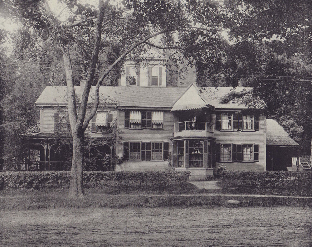 Associate Product The Wayside, Concord, Massachusetts. Louisa May Alcott. Nathaniel Hawthorne 1895