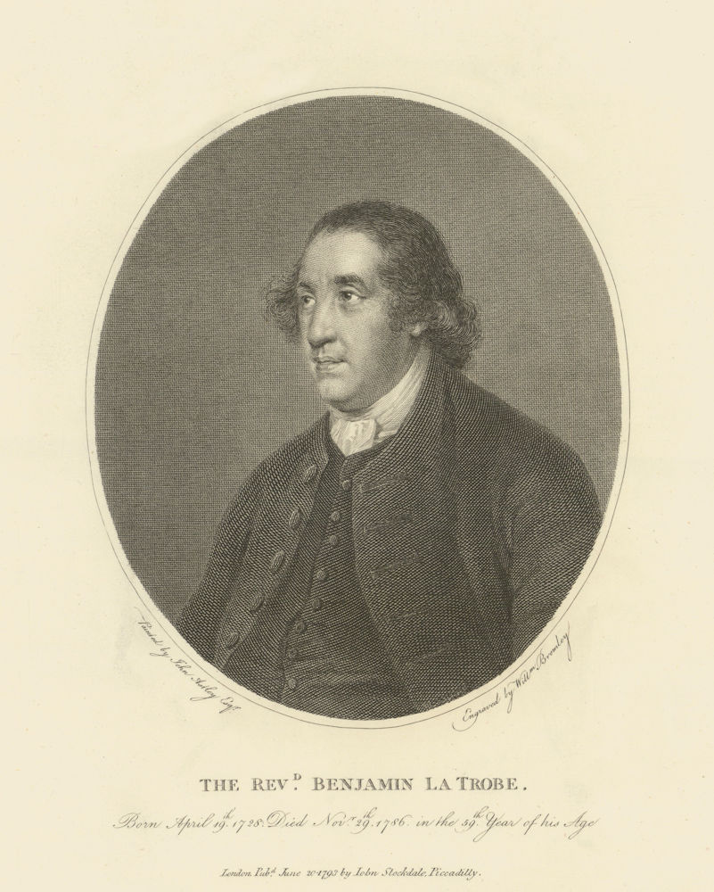 Benjamin Latrobe, father of the architect of the Capitol, Washington DC 1795