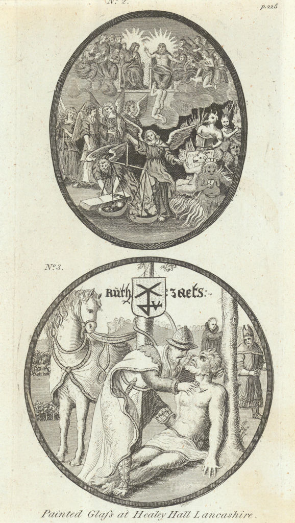 The Day of Judgment & the Good Samaritan, at Healey Hall, Lancashire 1793