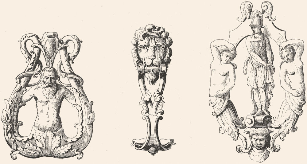 Associate Product VENICE. Justinian Lolina; Mafeti; Querini, Canareggio 1880 old antique print