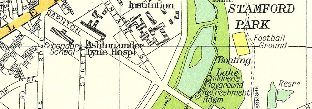 Lancsashton Under Lynestalybridgedukinfieldhigher Hurst Knoll 1935