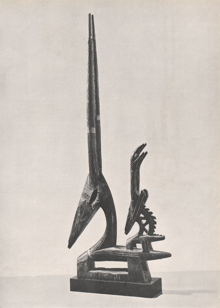 Associate Product TRIBAL. Female antelope. Koutiala, French Sudan. Mali 1947 old vintage print