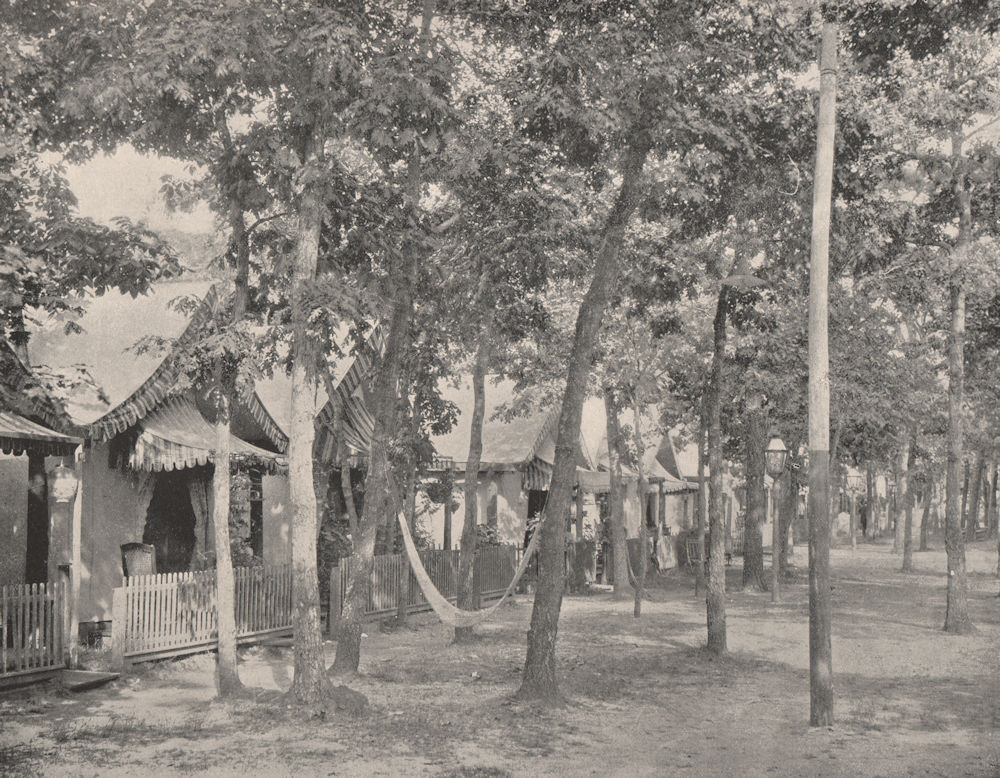 Tent City, Great Auditorium,Ocean Grove,New Jersey.Camp Meeting Association 1895