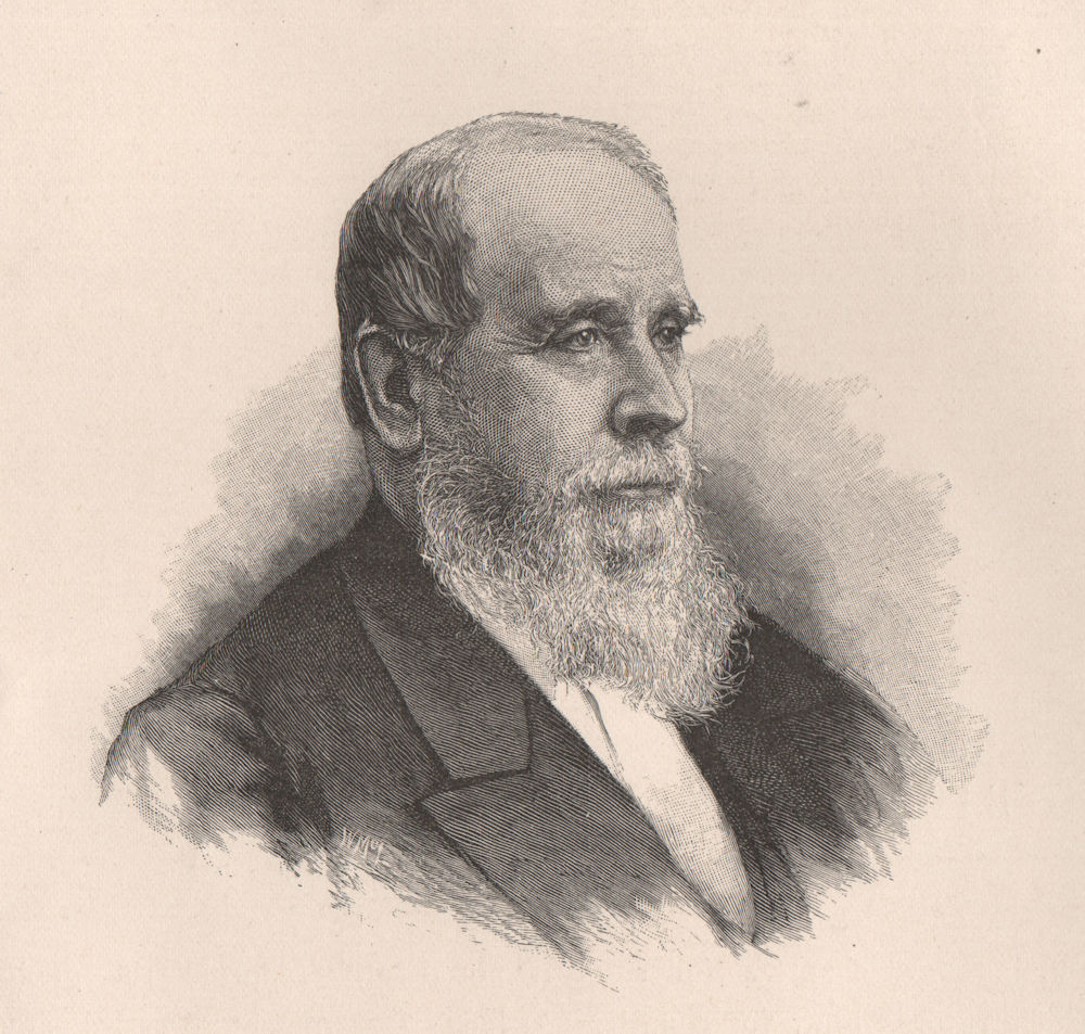 Associate Product EDWARD HAMMOND HARGREAVES, the discoverer of Gold in Australia 1888 print