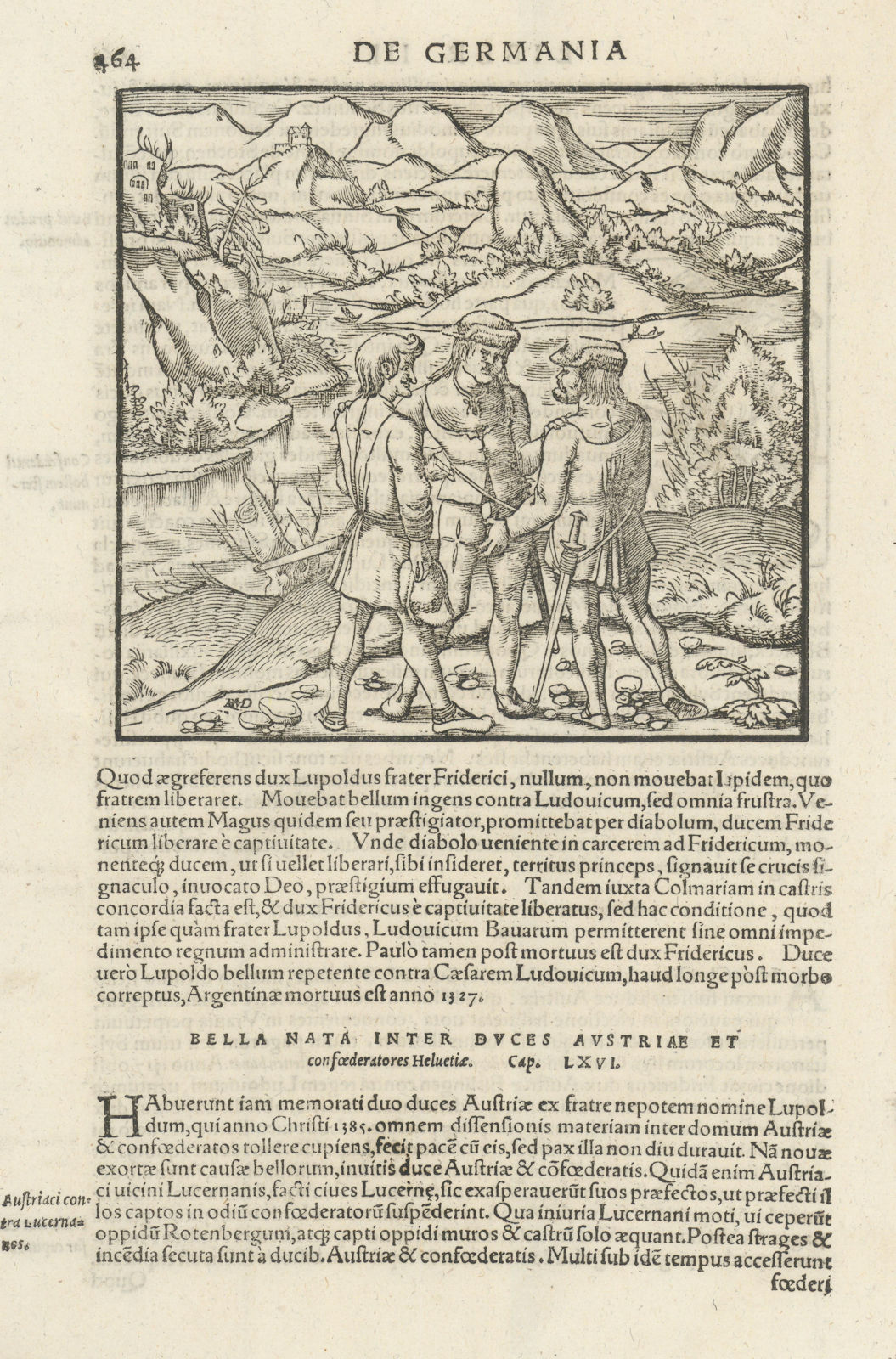 Associate Product Primum Suitensium Foedus. Foundation of the Old Swiss Confederacy. MÜNSTER 1572