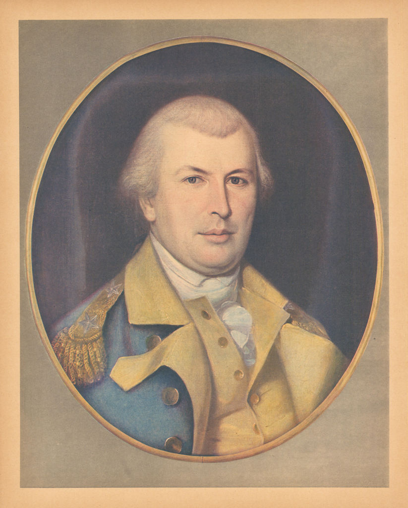 Major-General Nathaniel Greene. American Revolutionary War 1943 old print