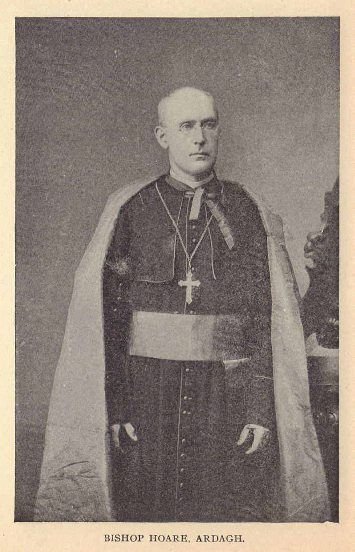 Bishop Hoare, Ardagh. Ireland clergy 1905 old antique vintage print picture