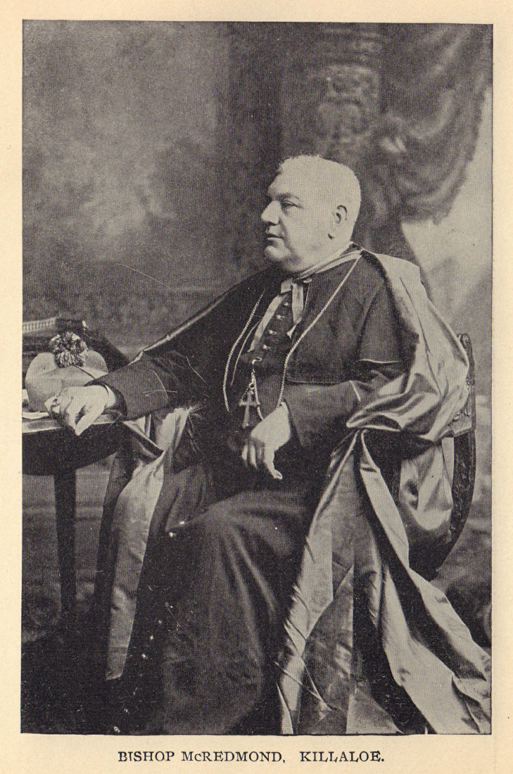 Bishop McRedmond, Killaloe. Ireland clergy 1905 old antique print picture