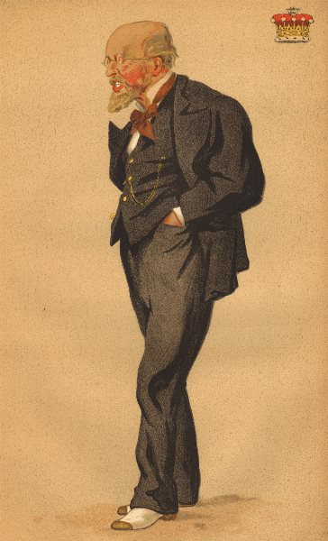 Associate Product VANITY FAIR CARTOON. The Earl of Harrington 'An unexpected Earl' Ireland 1873